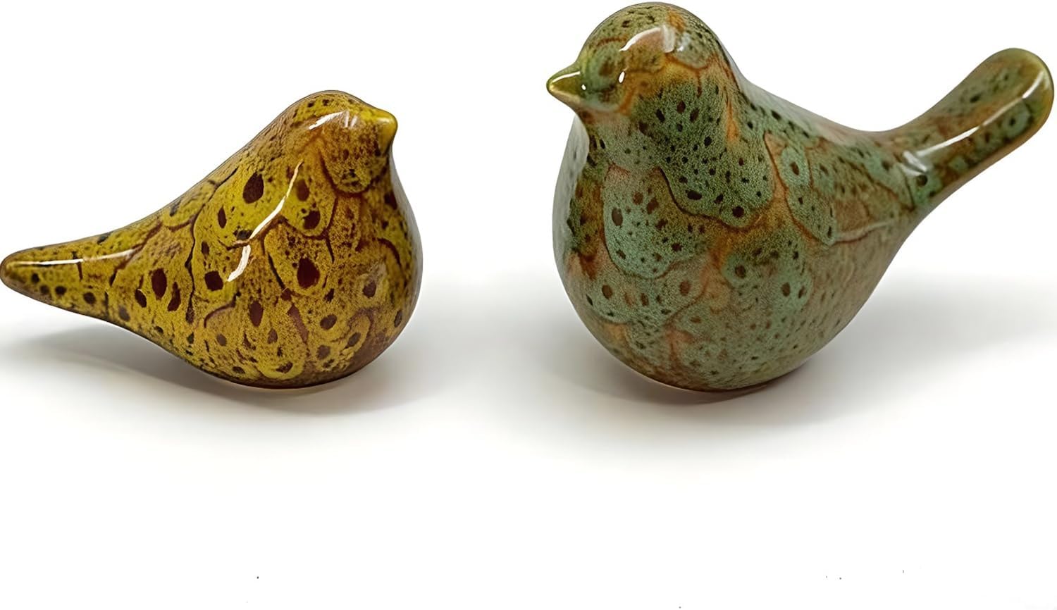 Bird Decor. Ceramic Animal Statues Bird Figurines Home Decor