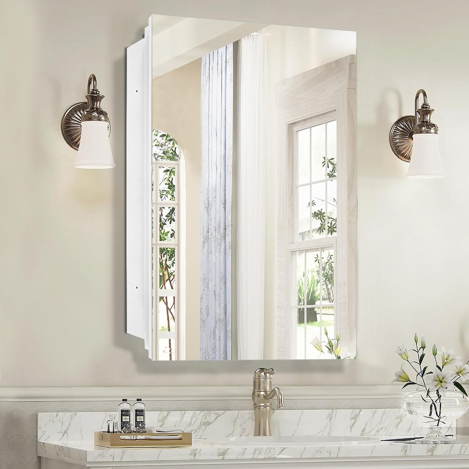 16 x 26 inch Bathroom Medicine Cabinet