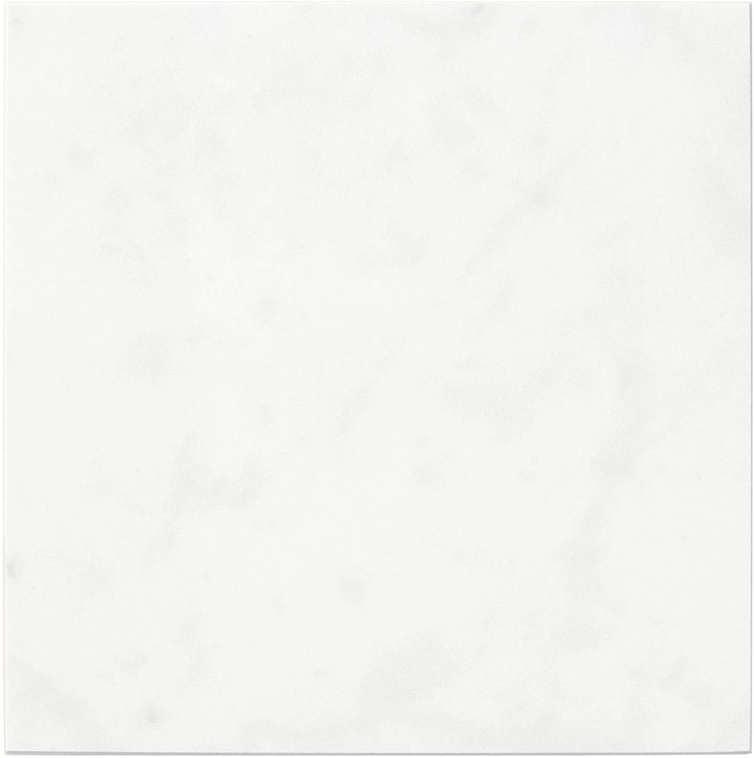 Marmo White Marble Look 6 in. x 6 in. Polished Porcelain Floor and Wall Tile Sample