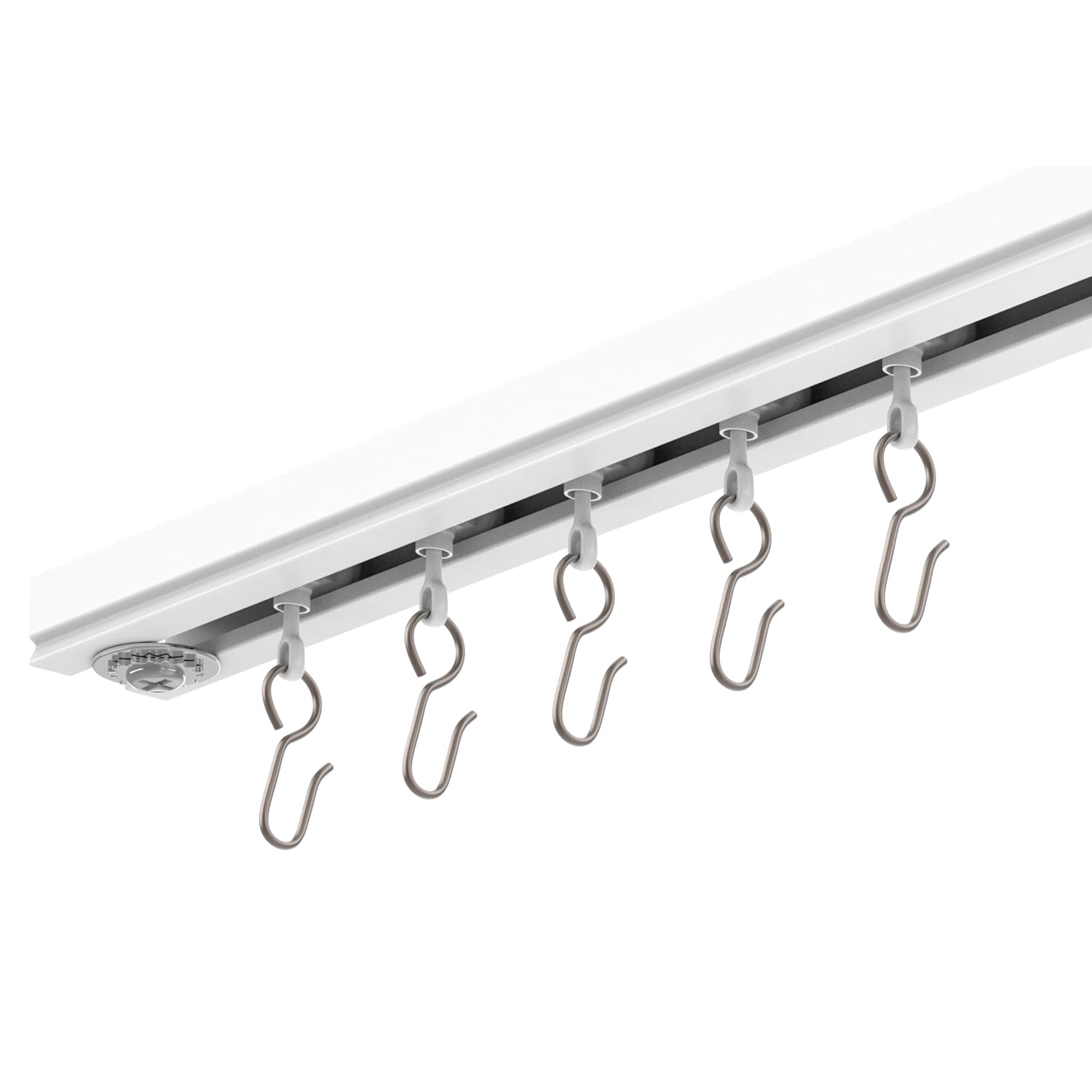 Room/Dividers/Now Aluminum Ceiling Curtain Track Set, Curtain Rails Ceiling Mount