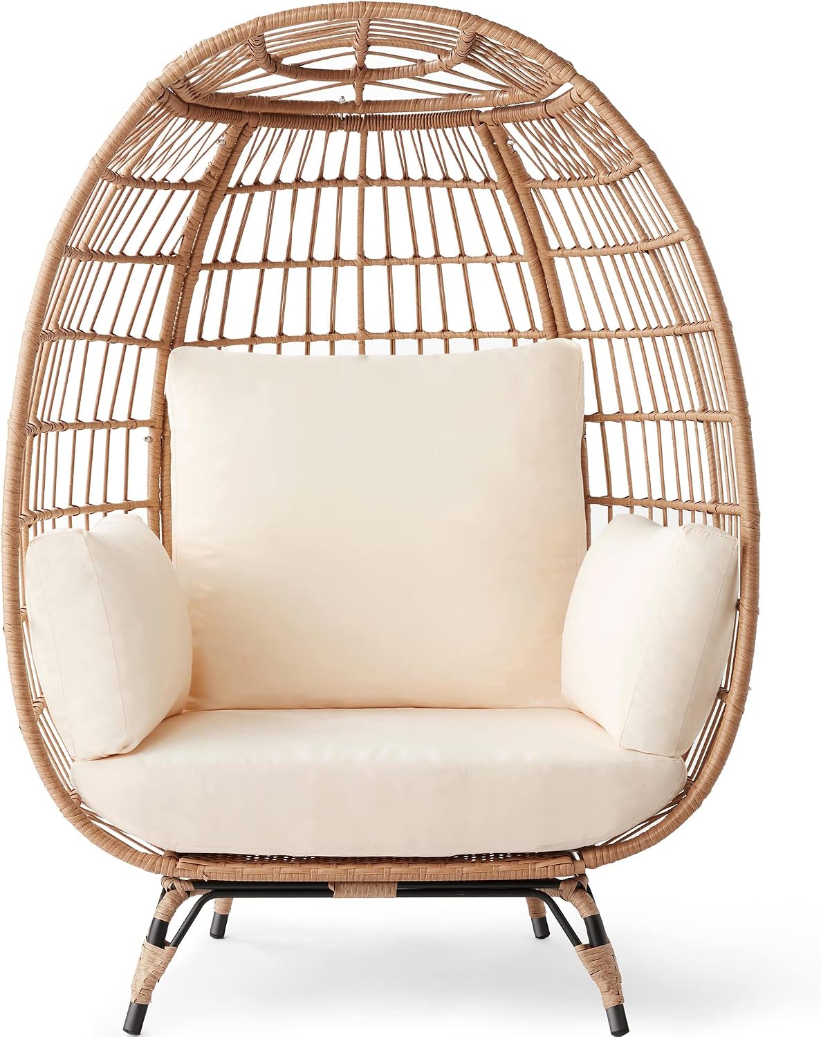Best Choice Products Oversized Wicker Egg Chair