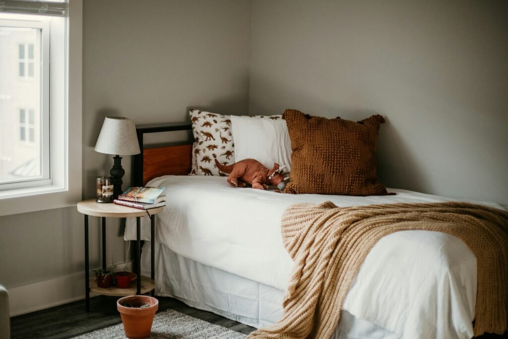 Neutral color palette serving as the foundation for boho farmhouse decor