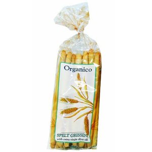 Organico Organic Spelt Grissini, 120 g, 10 Pack