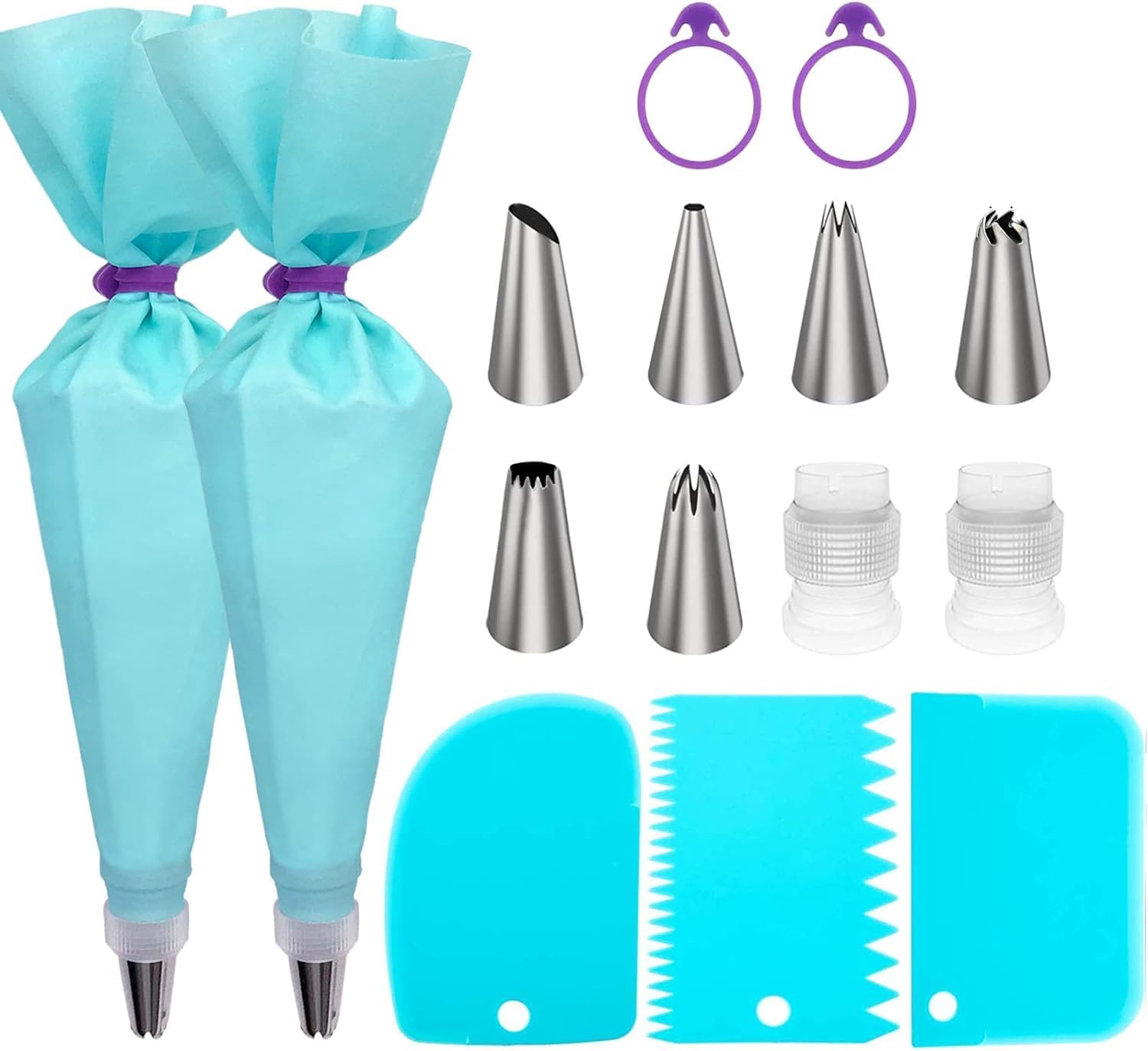Piping Bags and Tips Set, Cake Decorating Kit
