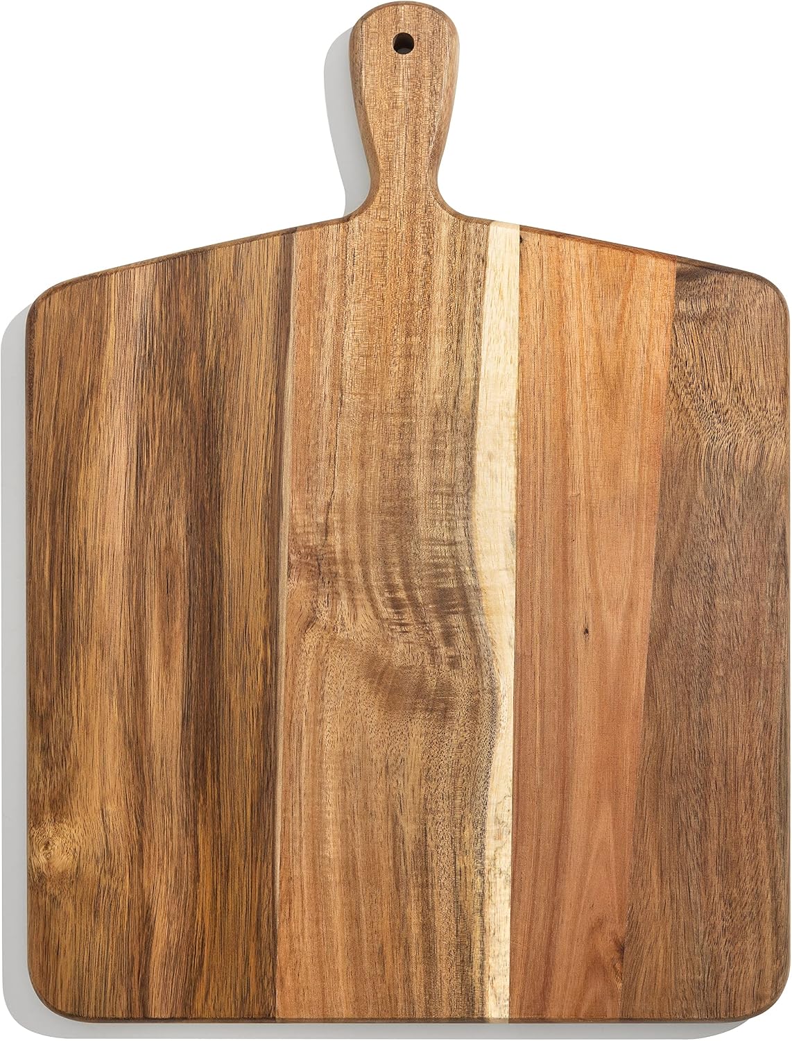 Acacia Wood Cutting and Cheese Board with Handle