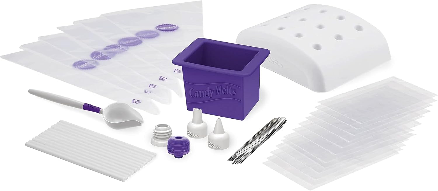 49-Piece Candy Melting and Dipping Kit