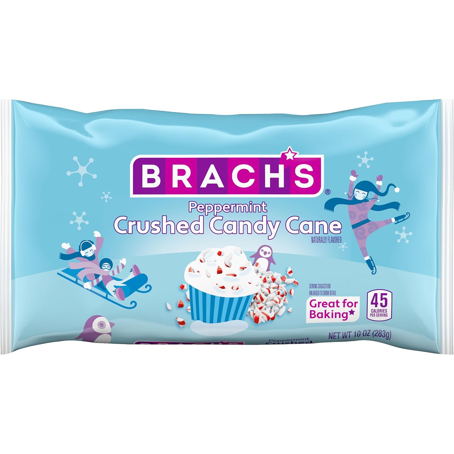 Crushed Peppermint Candy Cane Pieces, 10 oz