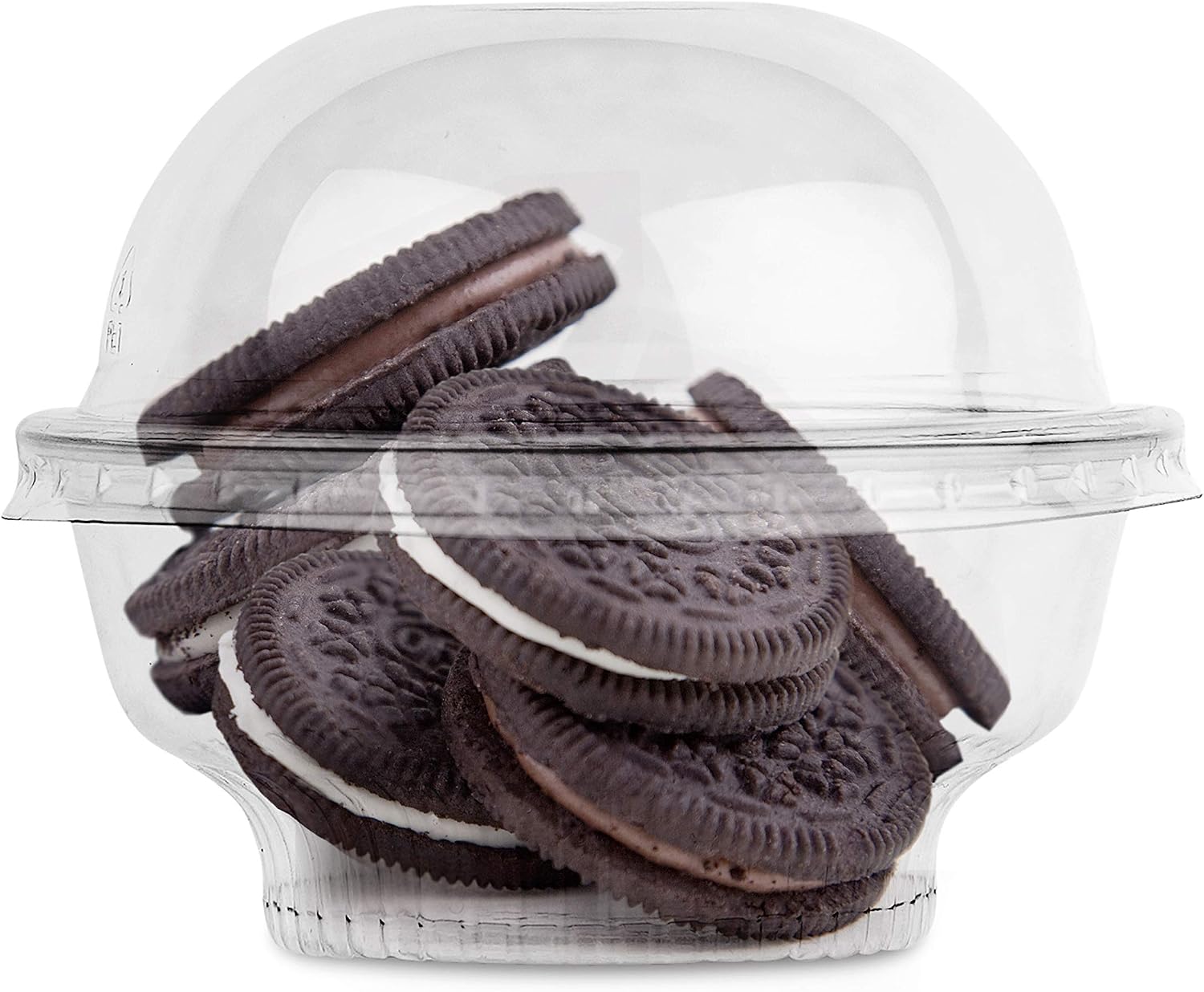 5 oz Mini Dessert Cups with Lids, Set of 50