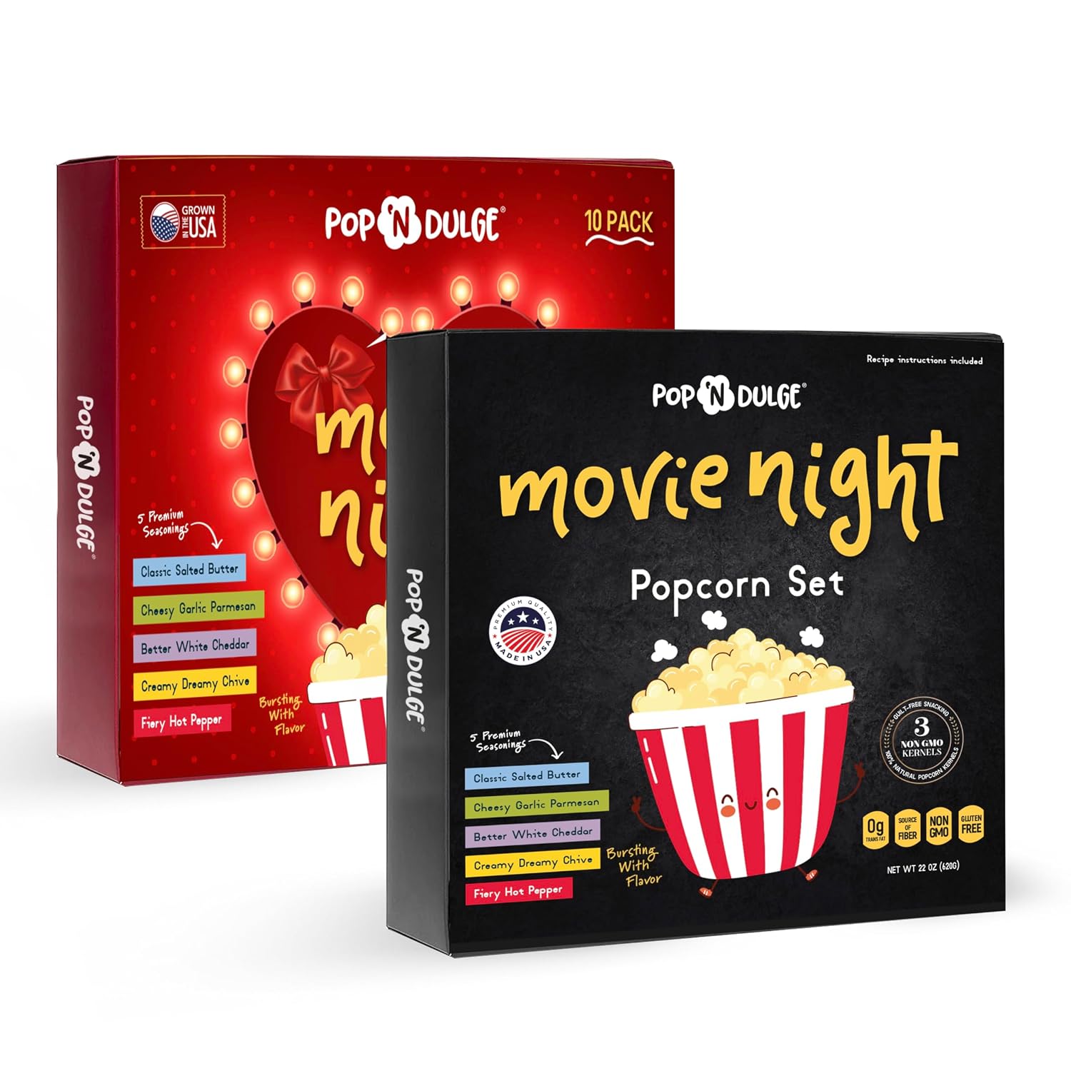 Movie Night Popcorn Love Bundle Gift Set