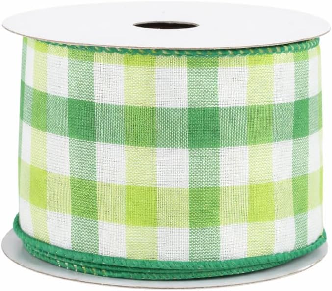Gingerbread Cookies Wired Christmas Ribbon, 2.5" x 10 Yards