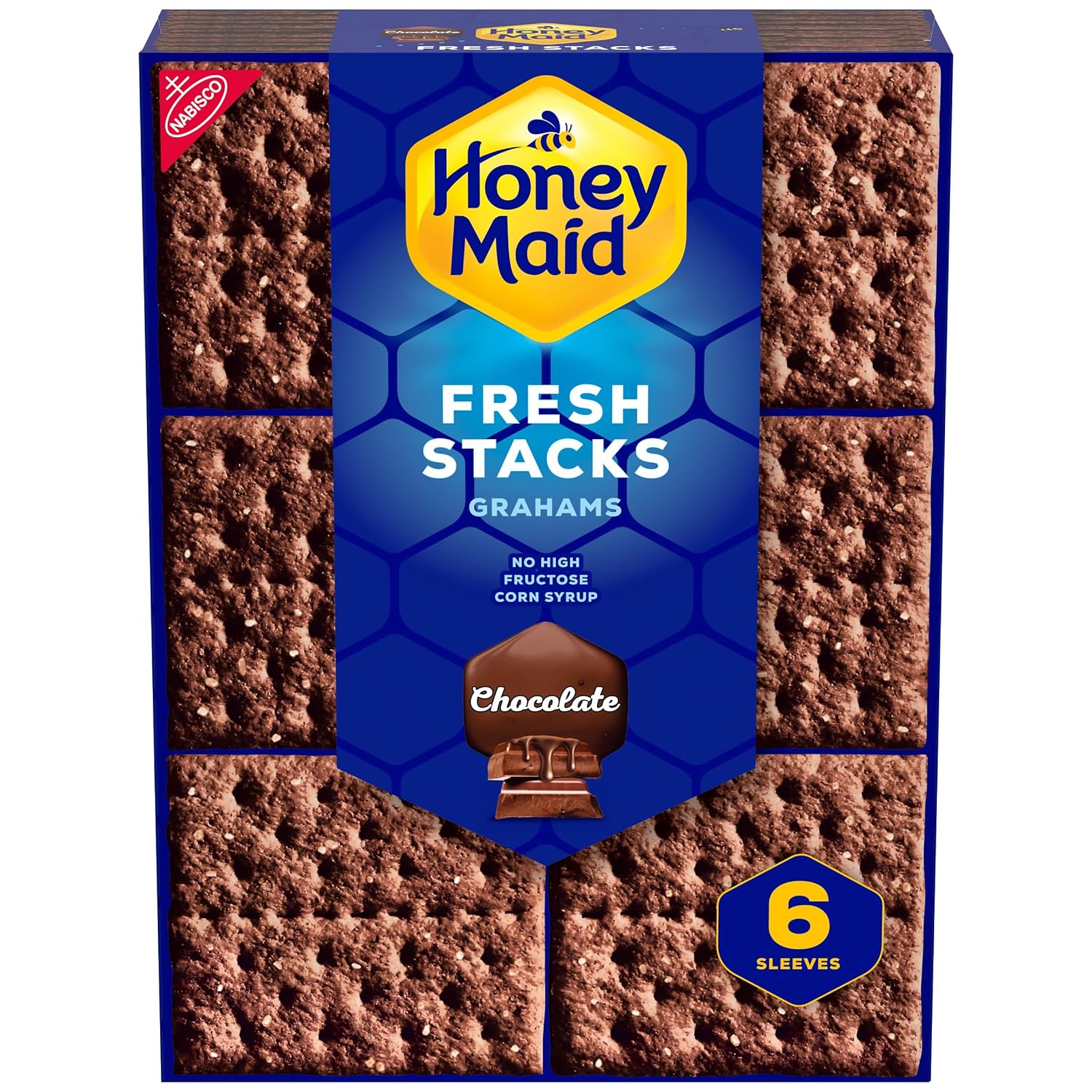 HONEY MAID Fresh Stacks Chocolate Graham Crackers, 12.2 oz