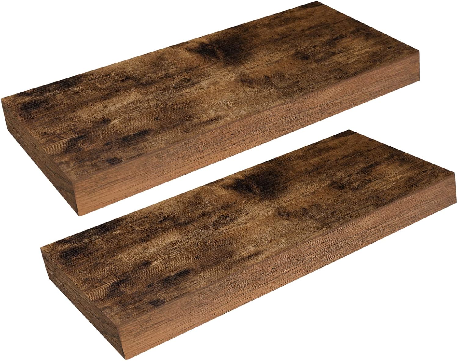 HOOBRO Wall Mounted Floating Shelves, Set of 2