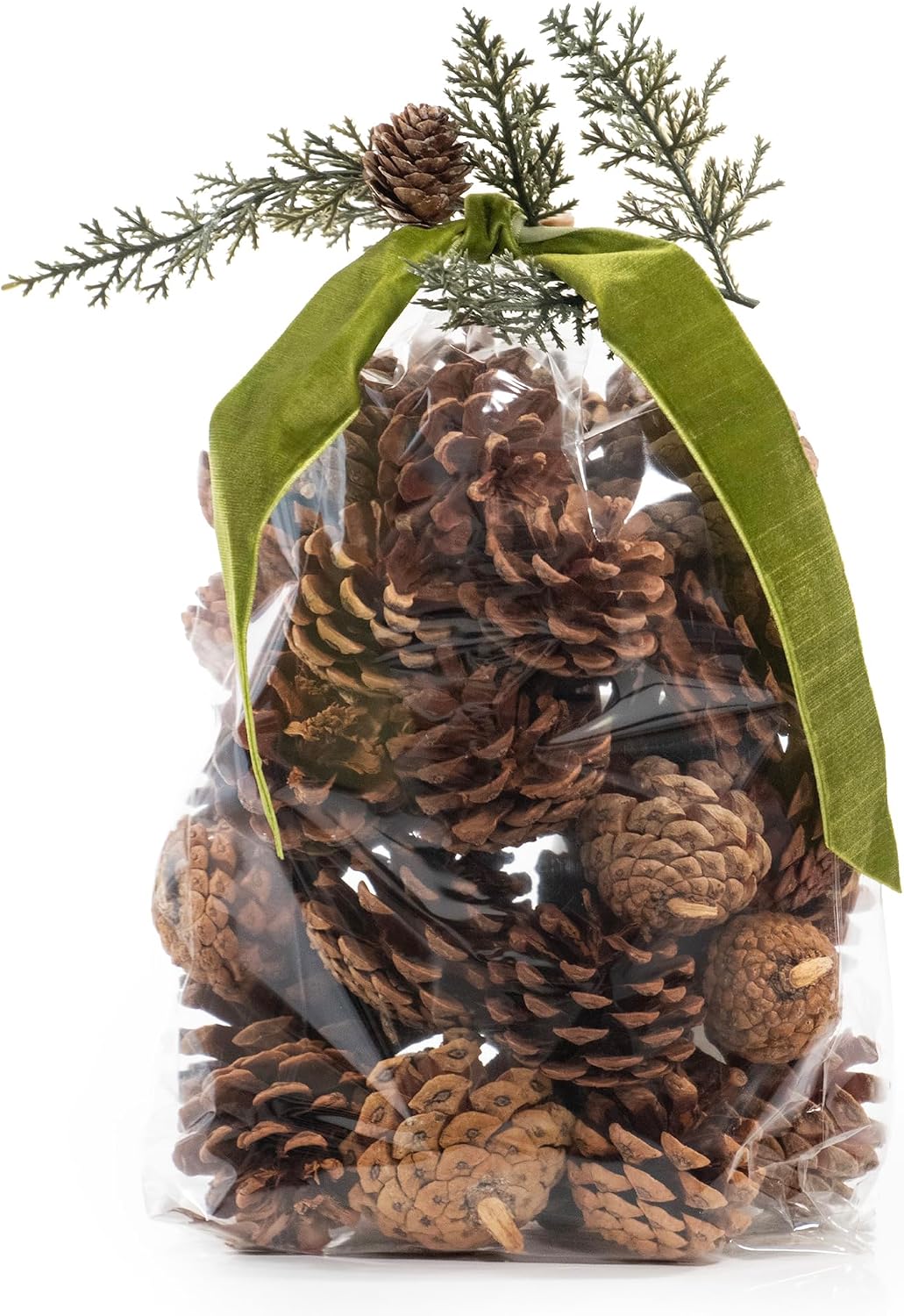 ANDALUCA Scented Pine Cones, Natural Vase and Bowl Fillers