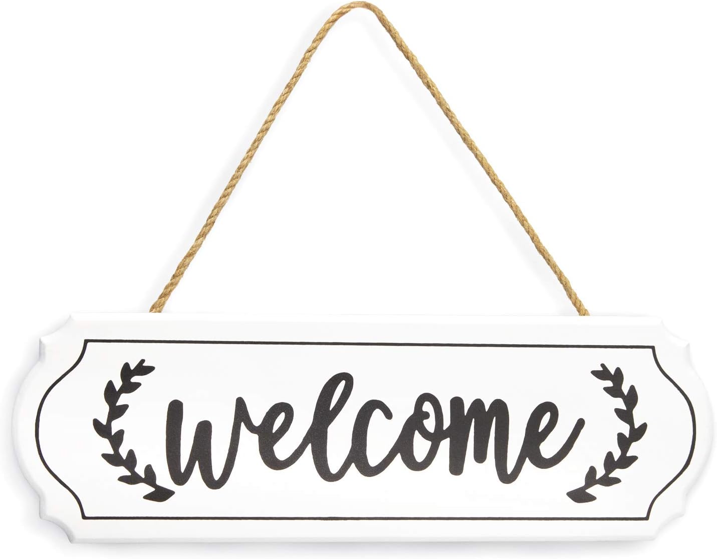 Rustic Wooden Welcome Sign
