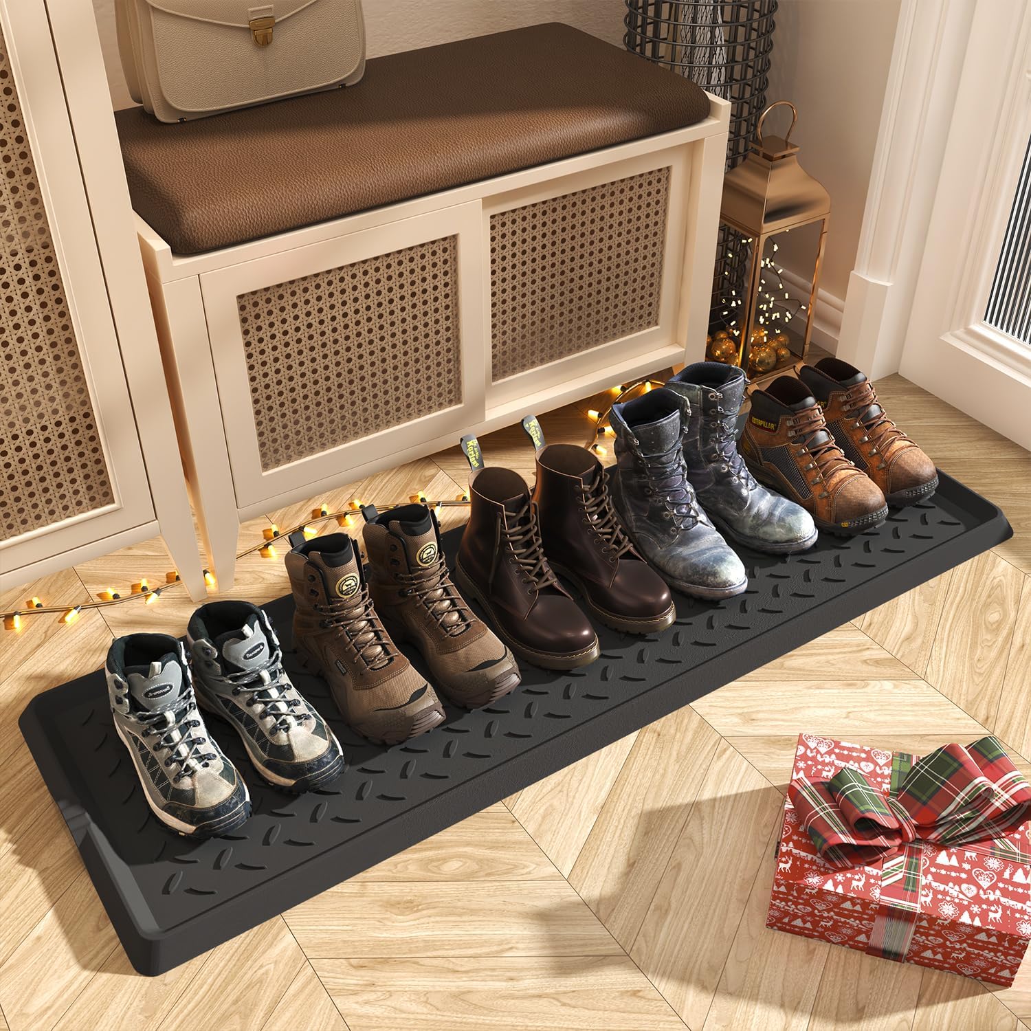 Extra-Large Rubber Boot Tray, 48 Inch