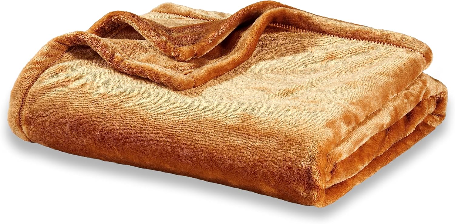 Berkshire Blanket Classic VelvetLoft Solid Throw Blanket