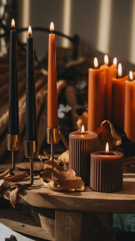 Grouped taper candles bringing back candle culture this fall