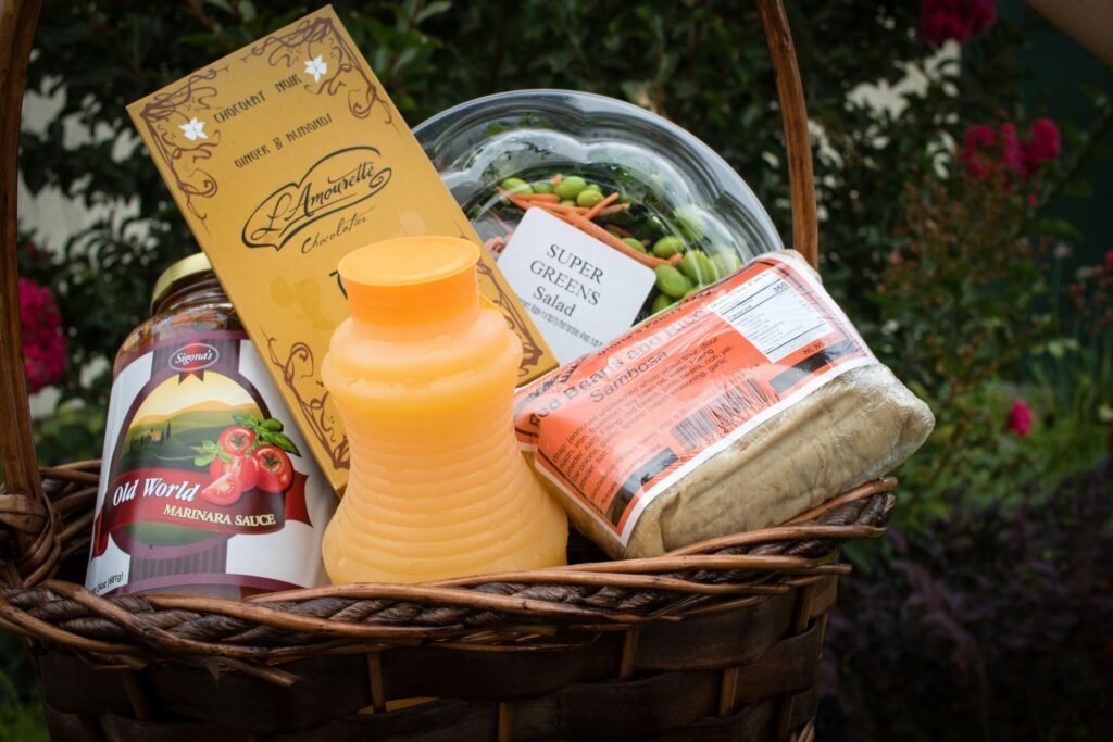 A themed fall gift basket built around one cohesive idea