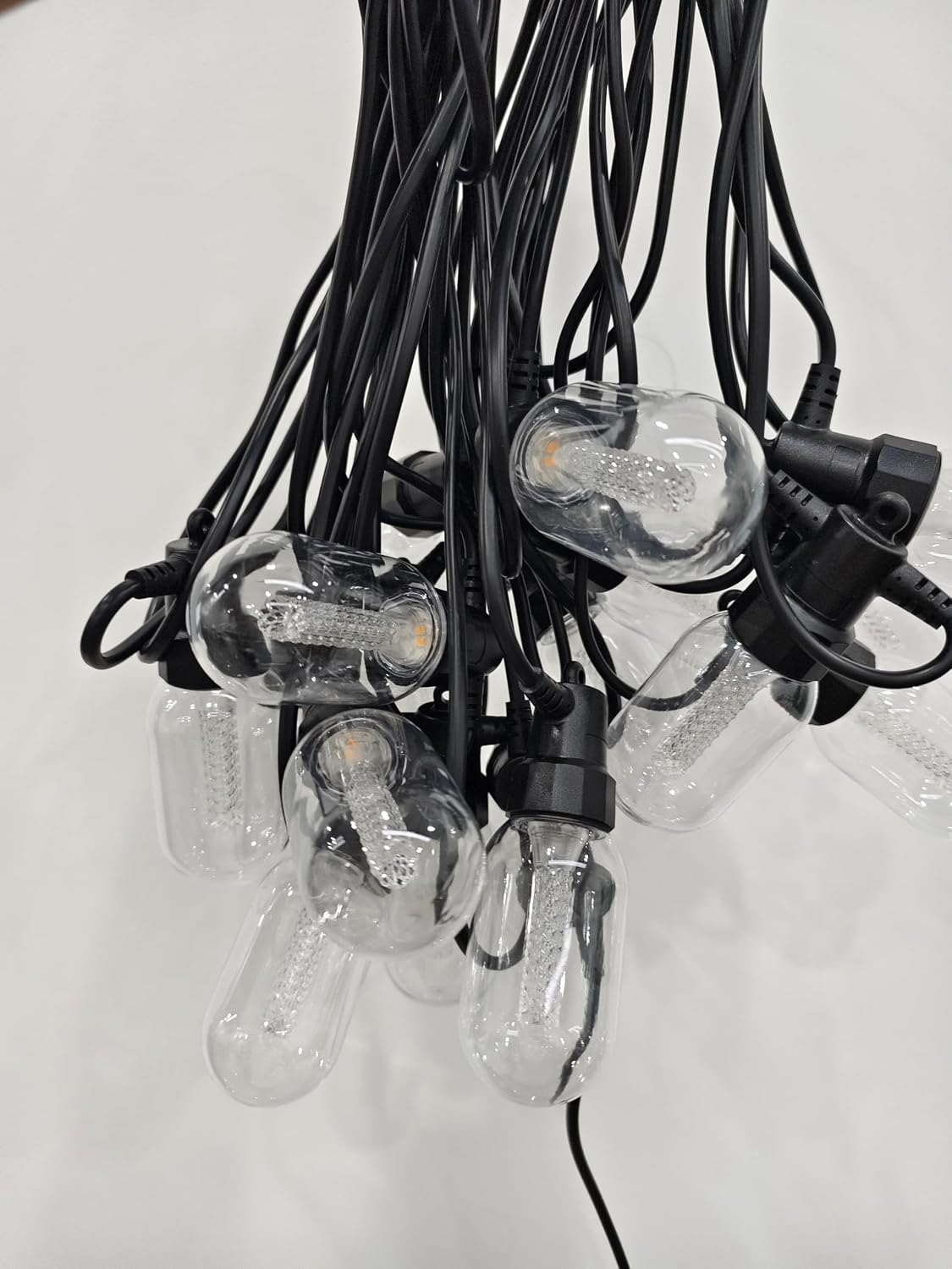 Smart Outdoor String Lights, 100 ft, for Garden and Patio