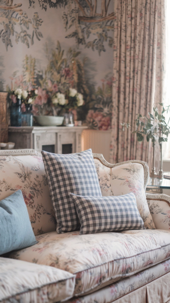 Casual, lived-in styling keeping the room feeling warm and relaxed
