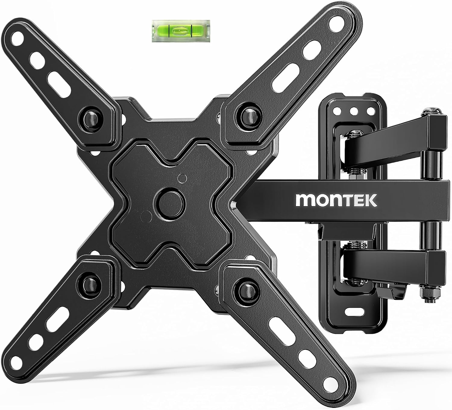 monTEK Full Motion Small TV Wall Mount, 13 to 43 Inch TVs, up to 44 lb
