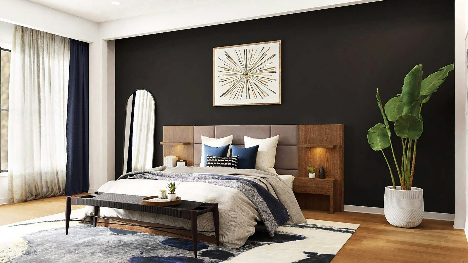 Beautifully designed guest room reflecting 2026 trends