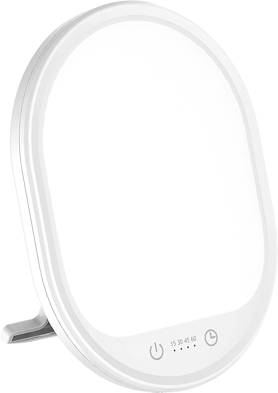 UV-Free 10000 Lux Daylight Lamp, Touch Control, 3 Brightness Levels, Timer