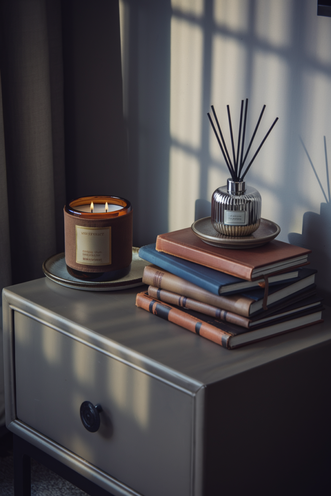 A scented oasis adding a sensory layer of luxury