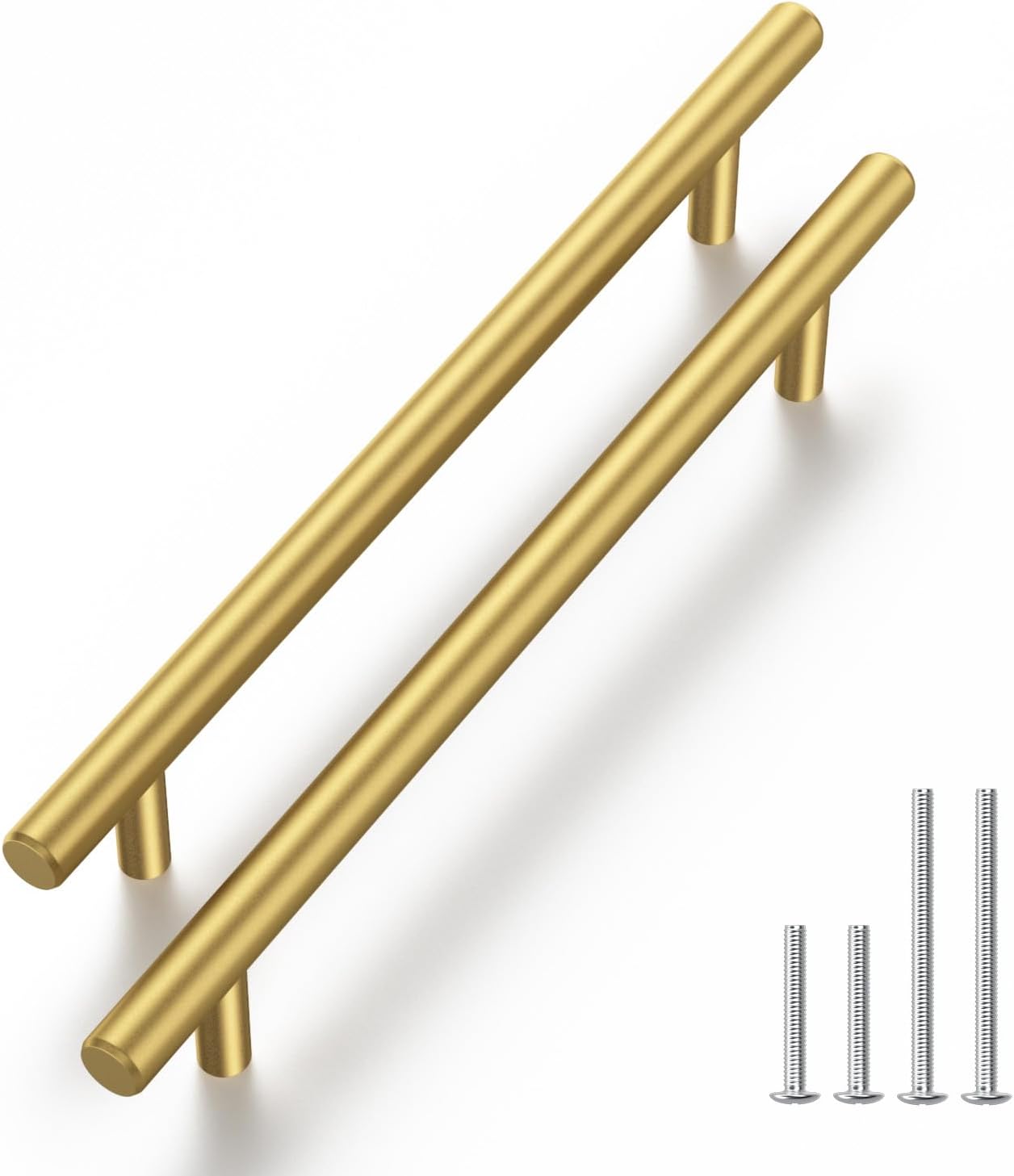 Haliwu 30 Pack 5 Inch Gold Cabinet Handles for Kitchen