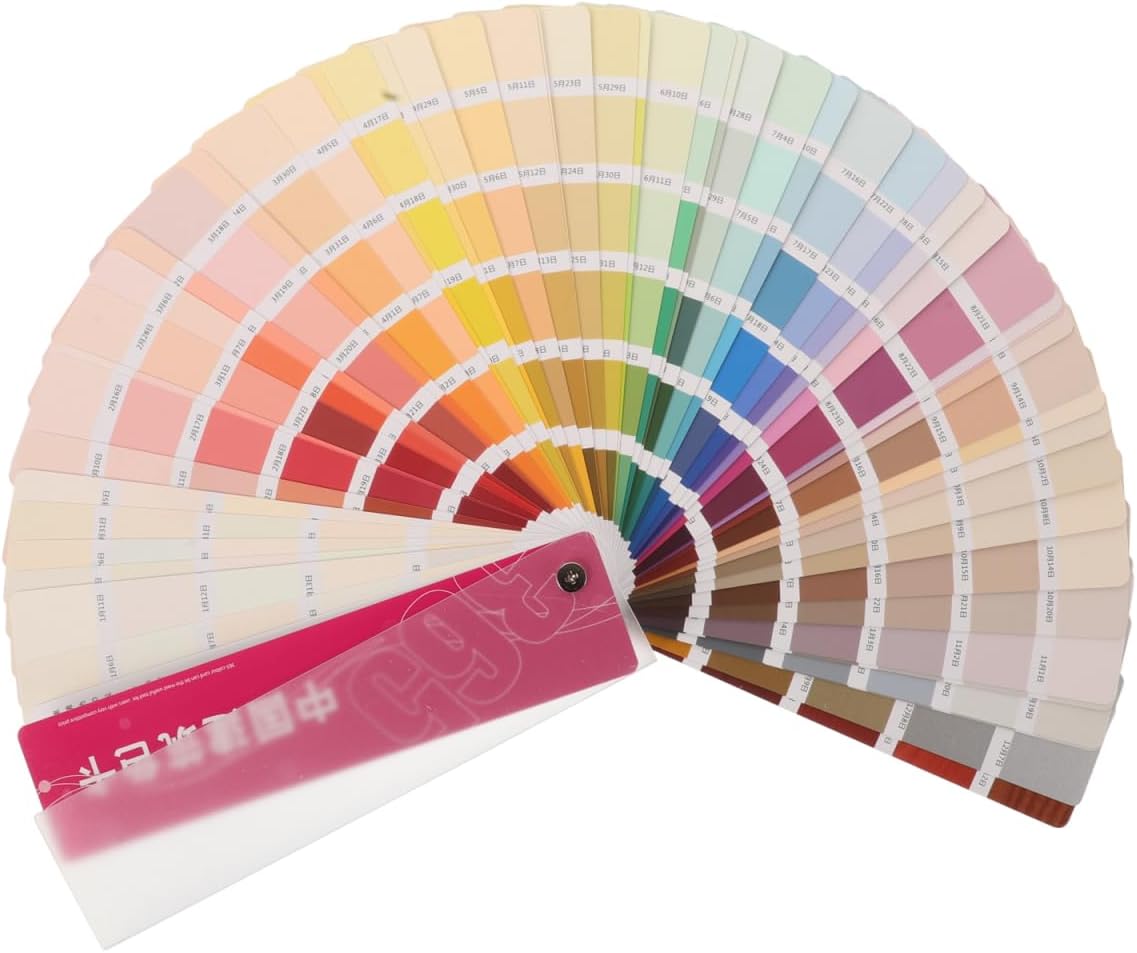 FAVOMOTO Standard Paint Sample Cards, 365 Colors, Wall Paint Chips Color Chart
