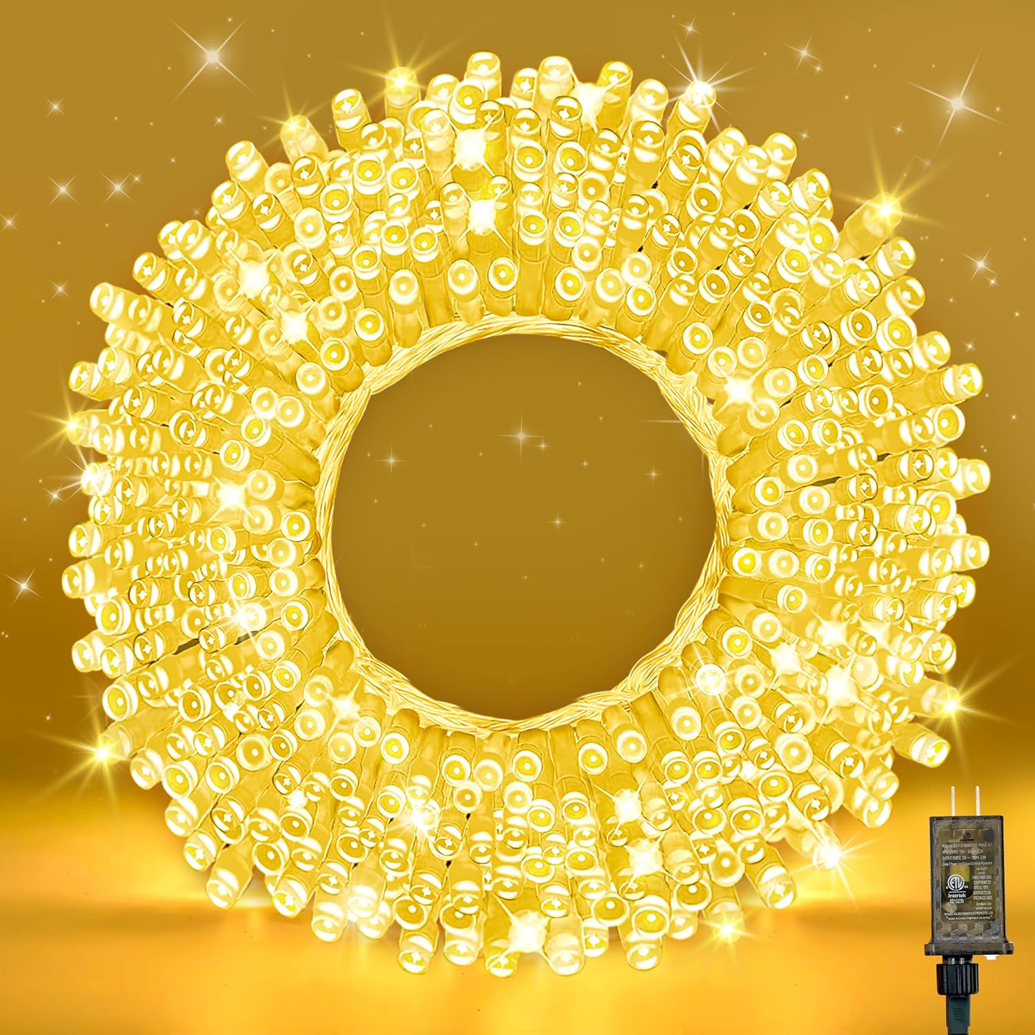 Warm White Fairy String Lights, 33 ft