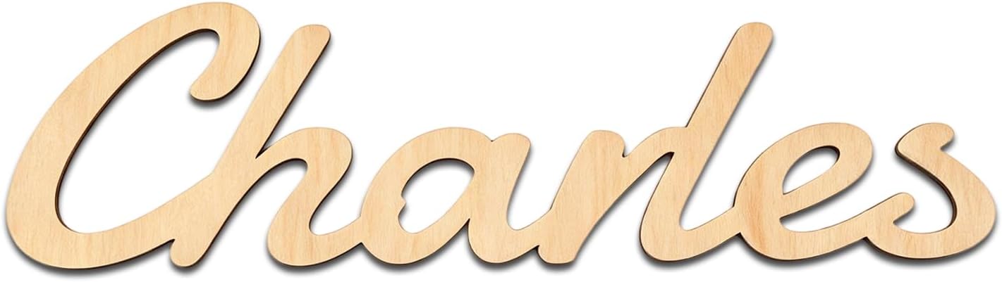 Personalized Wooden Name Sign for Nursery, Custom Baby Name Door and Wall Decor