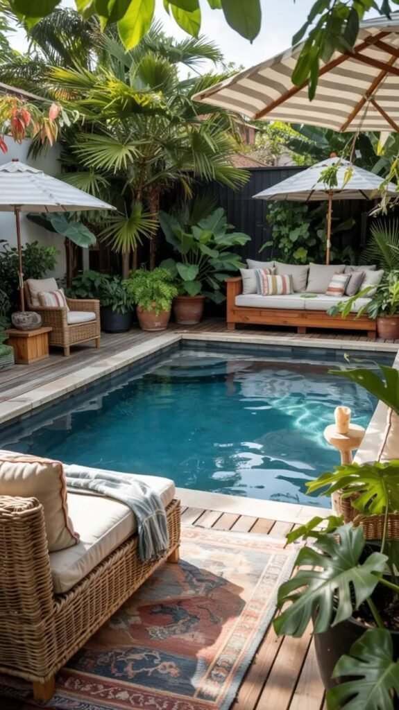 Timeless poolside decor investments that last beyond a single season