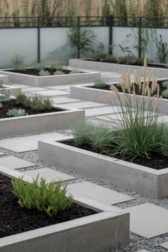 Durable concrete edging providing strong structural support