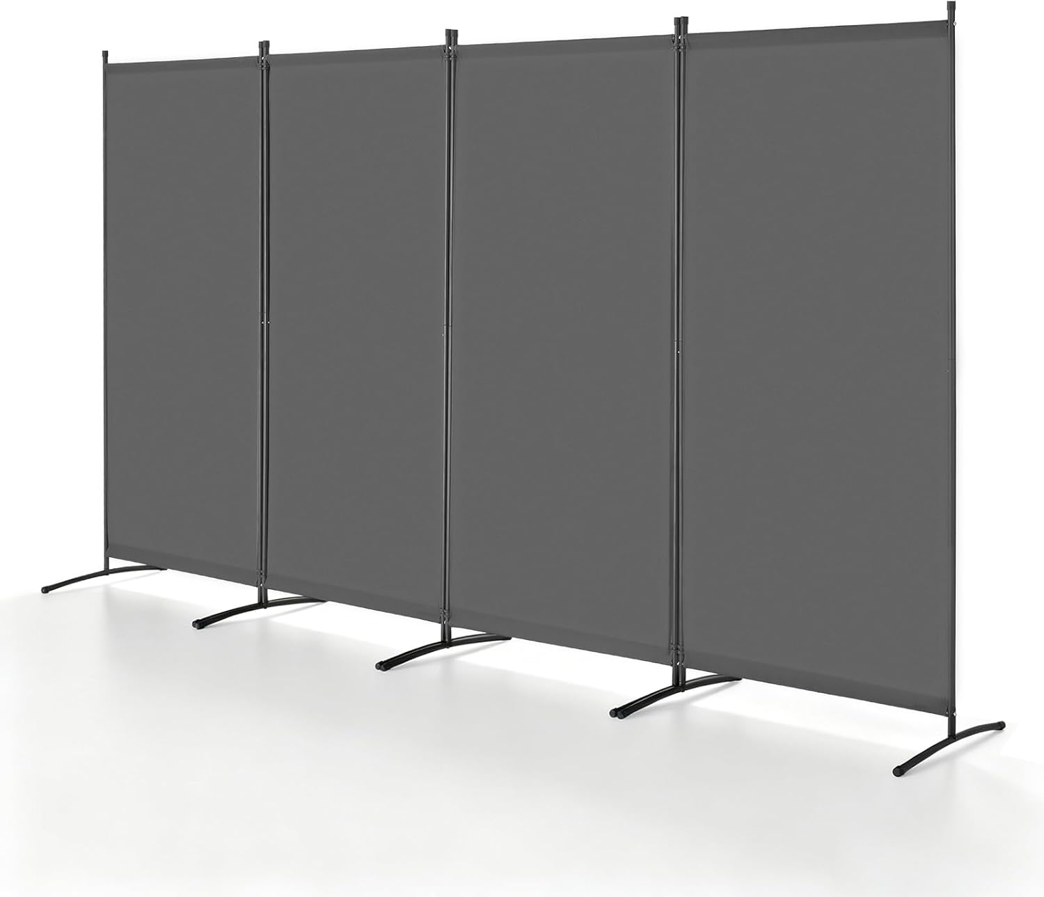 VEVOR 4 Panel Folding Room Divider, 136 Inch Wide, Portable Partition Screen
