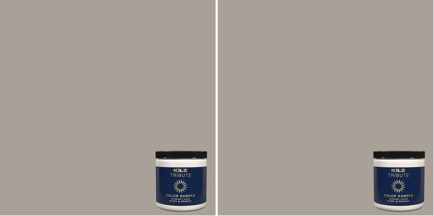 KILZ TRIBUTE Interior Paint and Primer Color Sample, Art Museum, 8 oz, 2 Pack