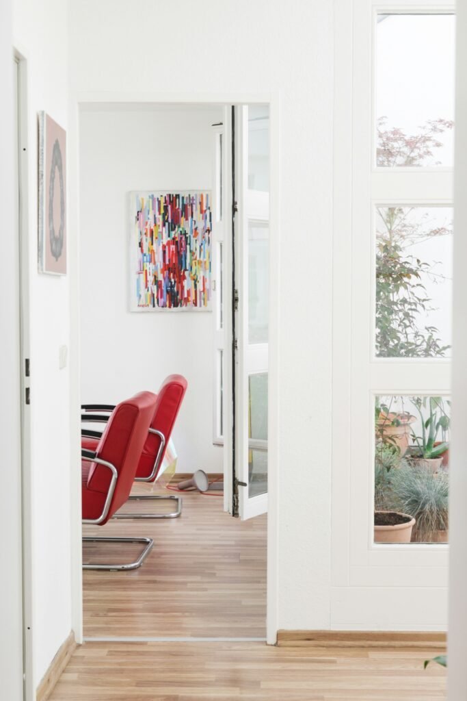 Compact apartment entrance showing why thoughtful design matters