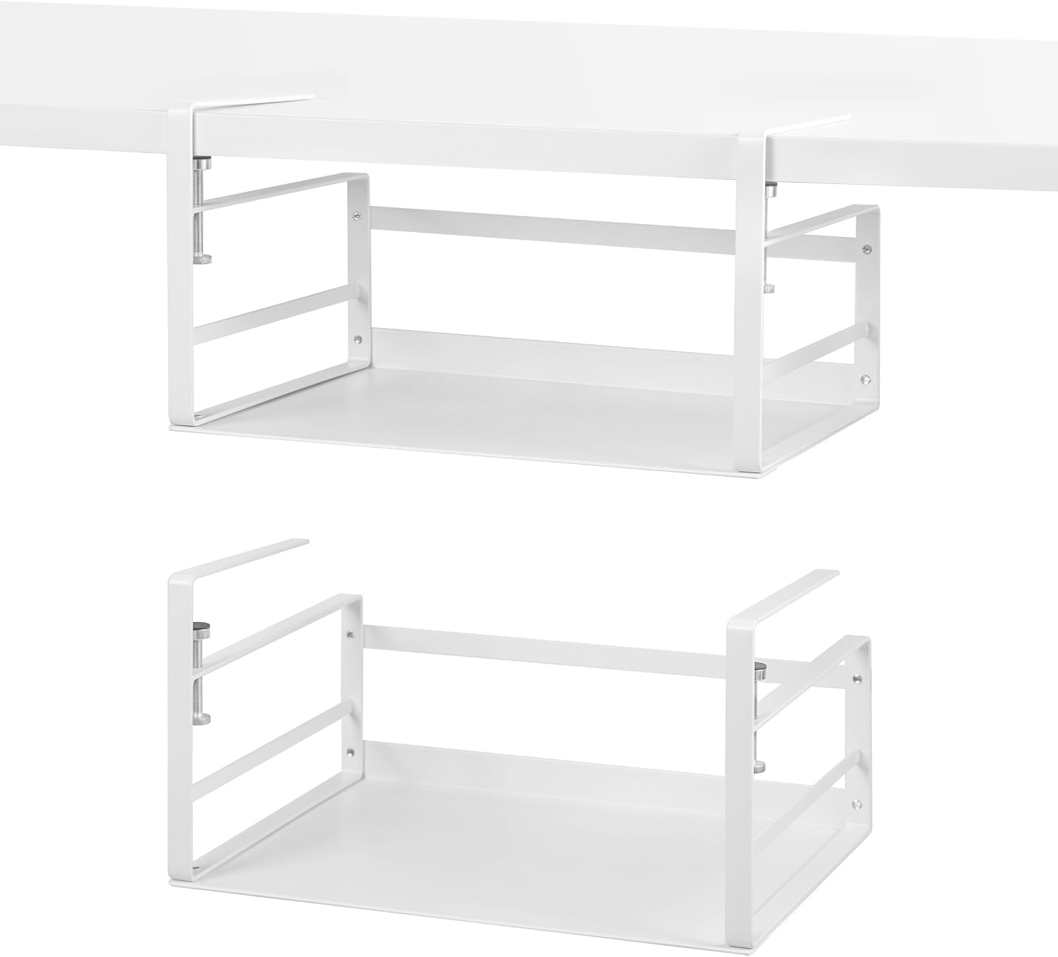 Nxconsu Under-Shelf Storage Baskets, 2 Pack, 13.4 Inch