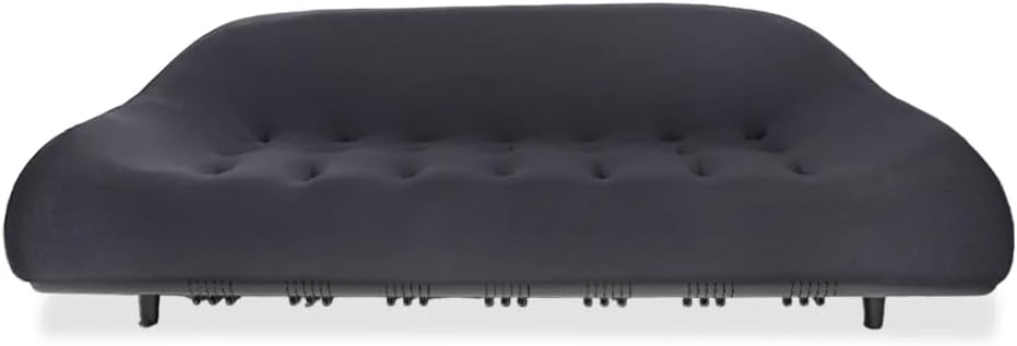 Contemporary Upholstered Sofa, Sculptural Modular Sofa with Adjustable Cushion Comfort