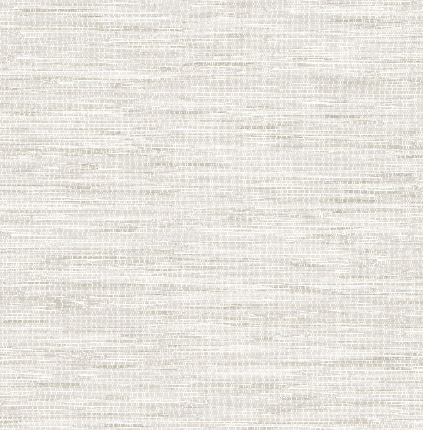 NuWallpaper Cream Vinyl Grassweave Peel and Stick Wallpaper, NUS2875