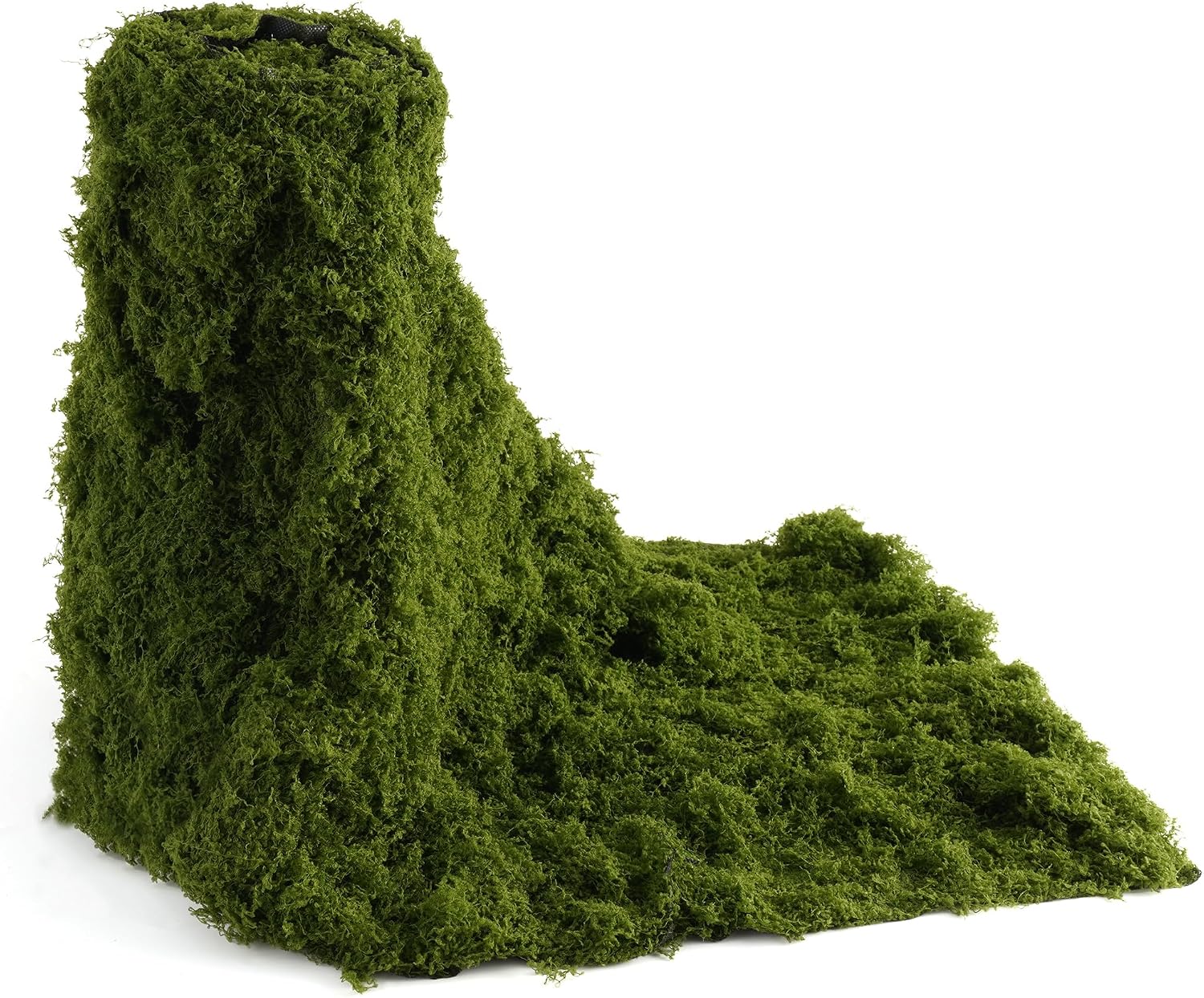 Fake Moss Mat Artificial Moss Roll, 12 x 71 Inch, Soft Moss Table Runner for Decor