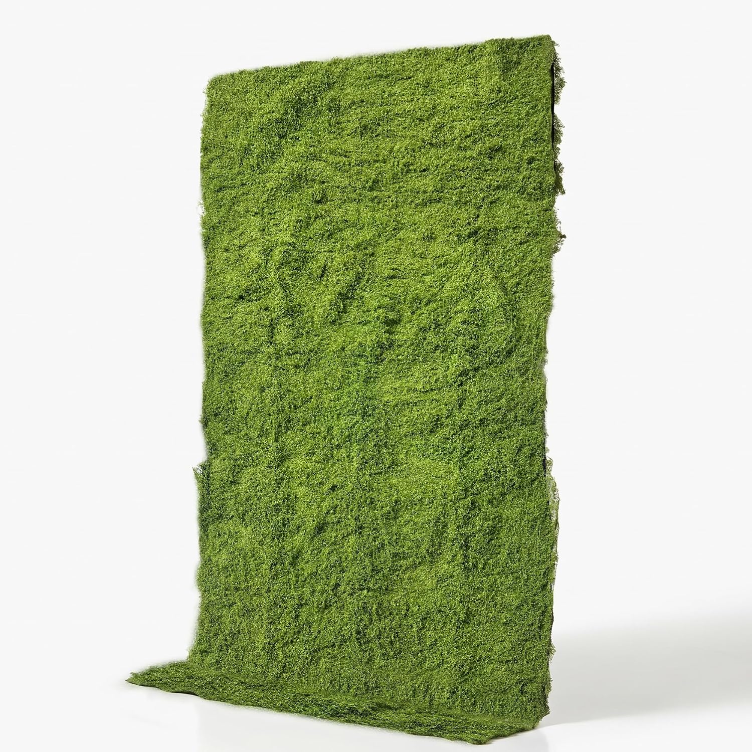 Fake Moss Table Runner for Crafts, Light Green