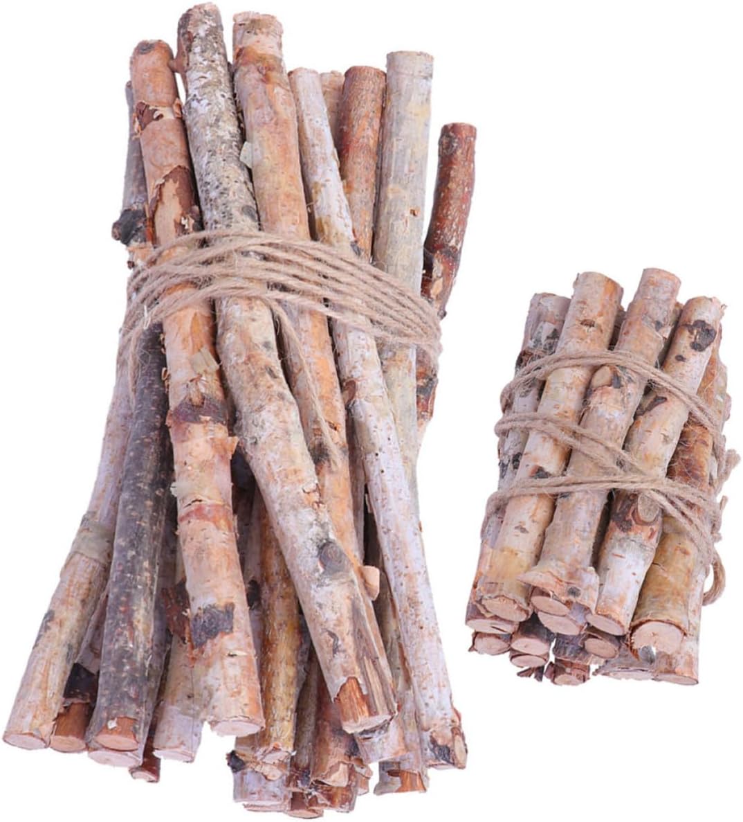 Birch Logs, 40pcs Decorative Dried Wood Vase Filler